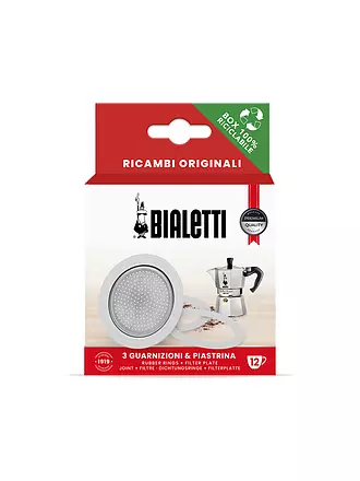 BIALETTI | Ersatzset 12 - 18 Tassen für Moka Express | 